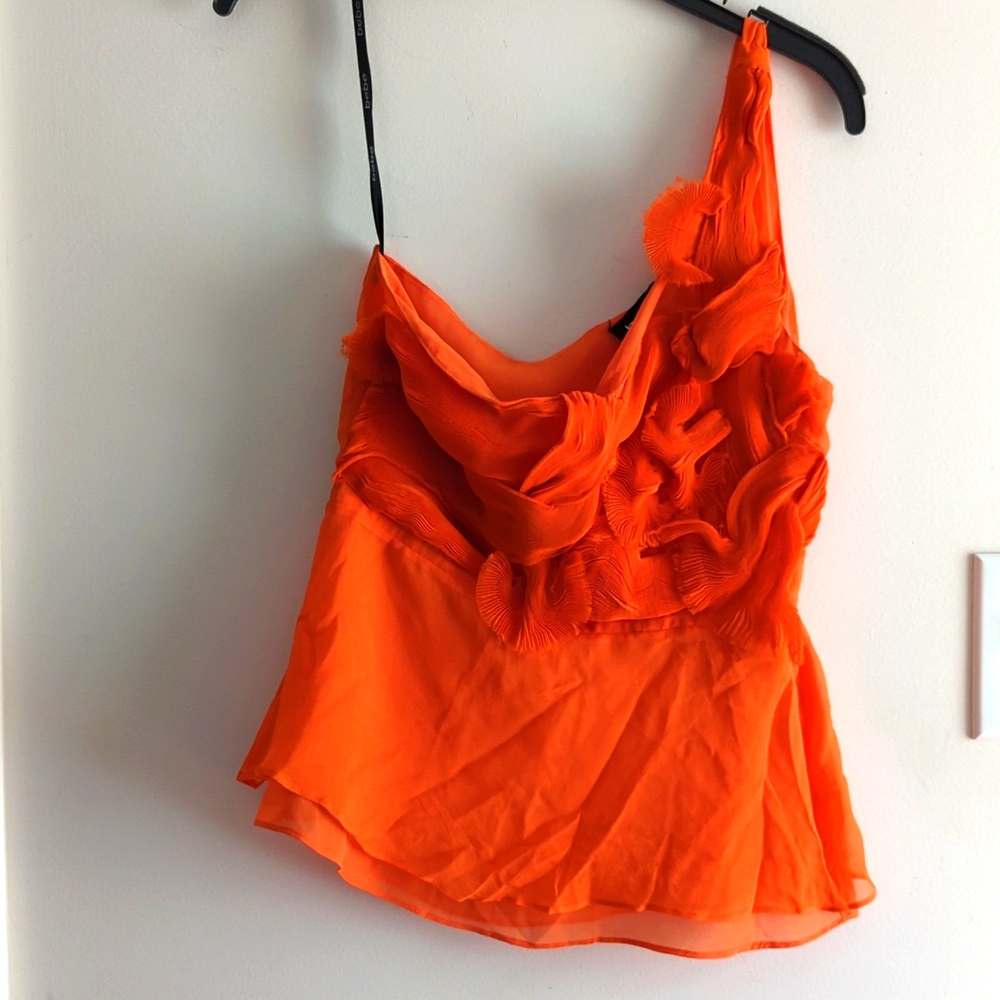 Spectacular Folded Silk Top